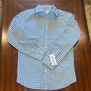 Cat & Jack Boys Blue Checkered Shirt